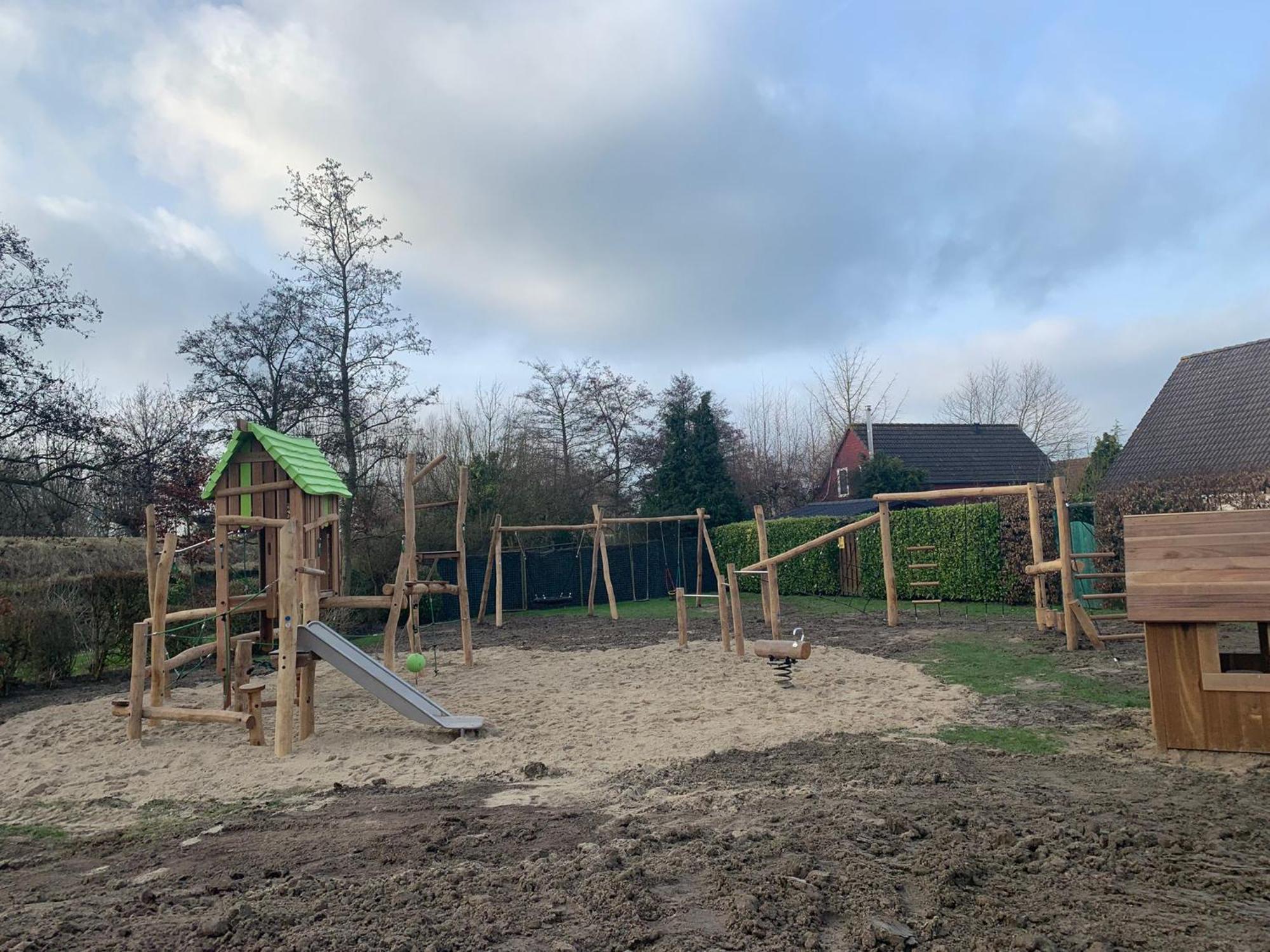 וומלדינגה Vakantiehuis Op Villapark Oesterbaai Aan Zee , Met Speeltuin Grenzend Aan De Tuin חדר תמונה